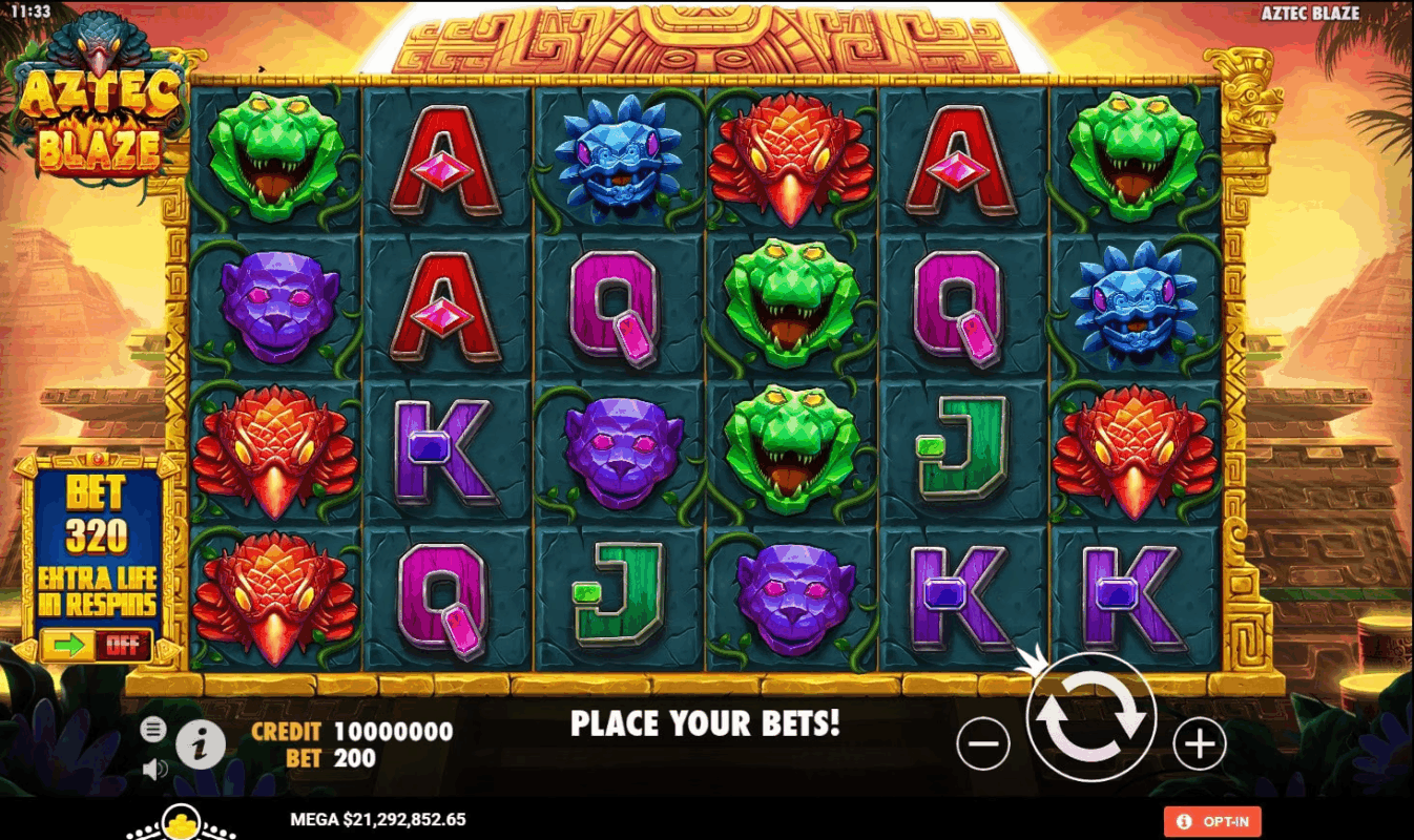 Chi tiết cách chơi slot Aztec cho newbie